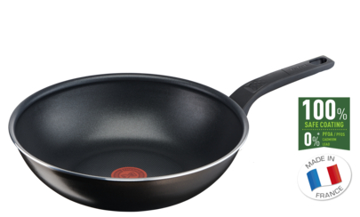 CM B5541932 COOK TEFAL WOK 28 EXTRA AND FRYPAN CLEAN