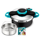 TEFAL SET PADELLE Prima Cook 2-tlg. ° 24/° 28cm Titanio Forza