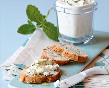 Honey And Fresh Mint Fromage Frais Recipe Tefal