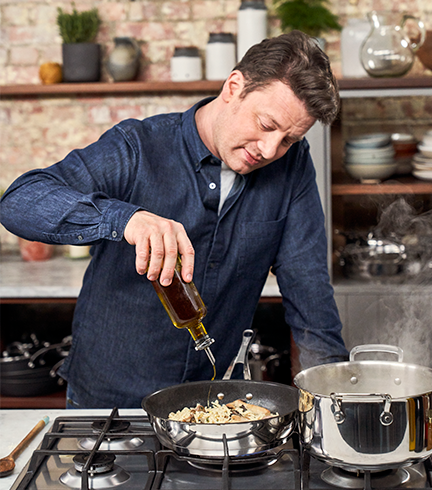  Tefal Jamie Oliver - Olla de hierro fundido (9.4 in