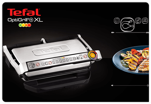 Discover the Tefal OptiGrill+XL Smart Grill 